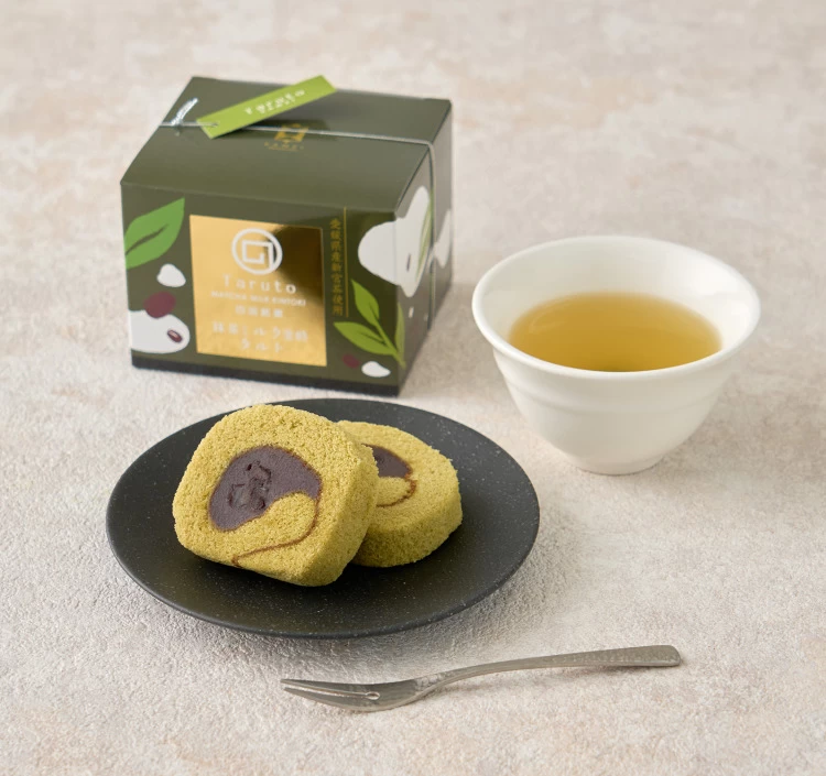 愛媛県産新宮茶をふんだんに使用