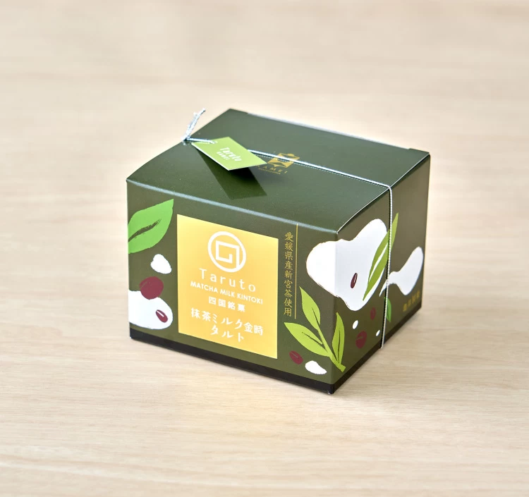 抹茶ミルク金時タルト 3個入