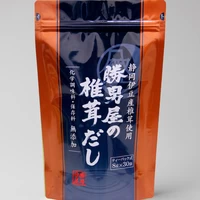 【深いコク】伊豆産乾椎茸使用　勝男屋の椎茸だし３０袋入 サムネイル