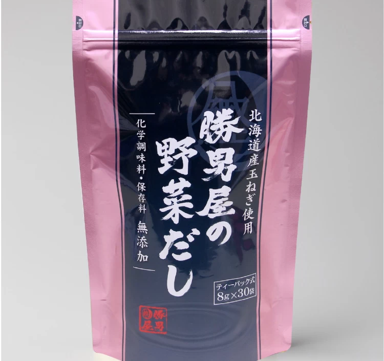 【洋風料理に】北海道産玉ねぎ使用　勝男屋の野菜だし３０袋入