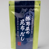 【淡麗な風味】北海道産日高昆布使用　勝男屋の昆布だし３０袋入 サムネイル