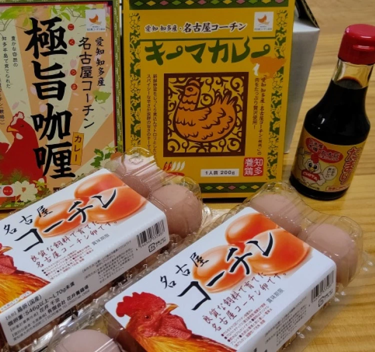 こだわり卵と加工品のセット