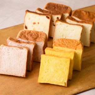 4種のキューブ食パン