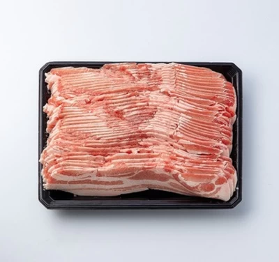 【ご家庭用】北島豚 しゃぶしゃぶ用 バラ 1kg
