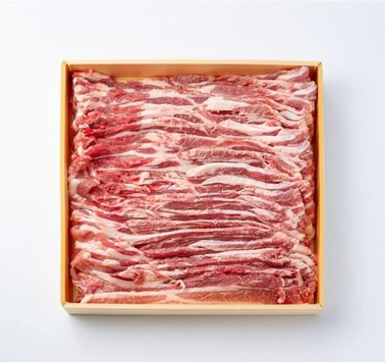 【ご贈答用】北島豚 焼き肉用 バラ 1kg