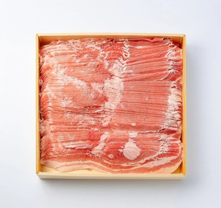 【ご贈答用】北島豚 バラスライス 1kg