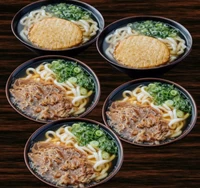 生麺／バラエティセット5人前（肉3・丸天2） サムネイル
