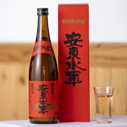 安東水軍　特別純米酒　1,800ml