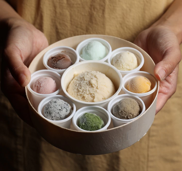 「絢爛 百万石ジェラート」9個入り (送料無料)