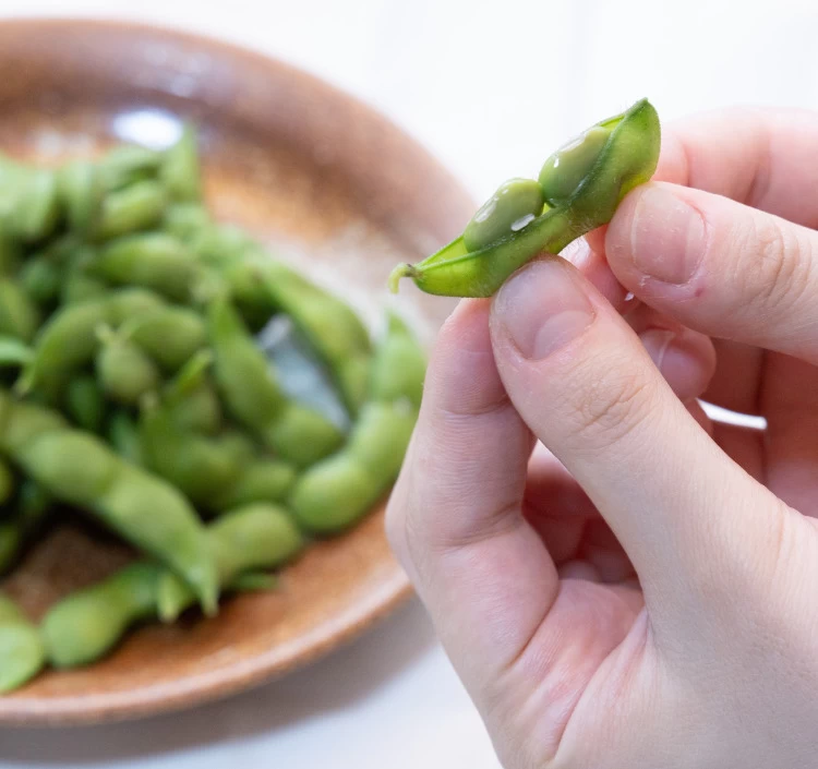 レンジで簡単！おつまみだだちゃ豆