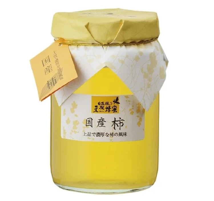 自家採り国産天然はちみつ(柿)460g入り