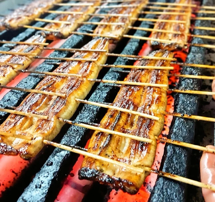 三種セット (蒲焼き・肝・肝吸い)