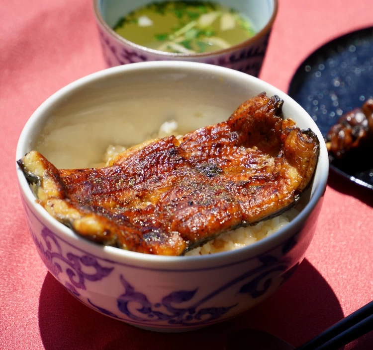 三種セット (蒲焼き・肝・肝吸い)