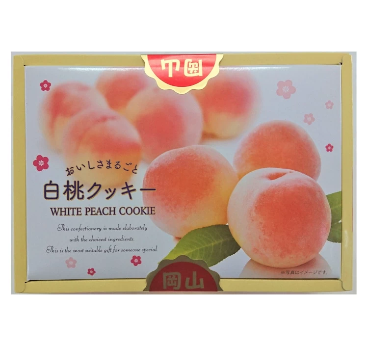 岡山白桃クッキー（大）30枚入