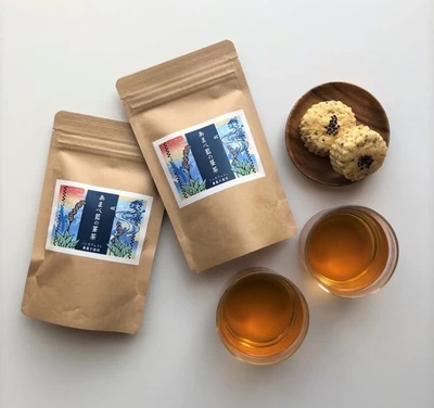 あまべ藍　茎茶 (ティーバッグ15包)