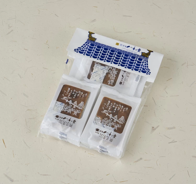 玉藻城の瓦にあやかり創製したしたのがはじまり