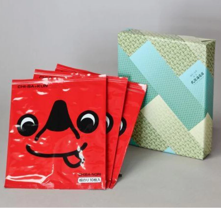 チーバくん 焼のり贈答用 (3帖箱入り)