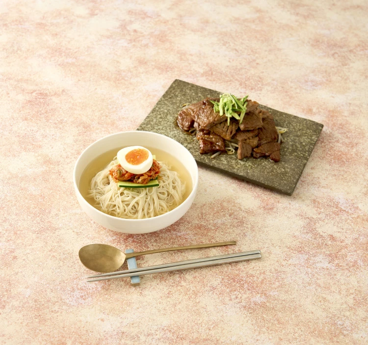【お得セット】釜山熟成豚カルビ冷麺セット