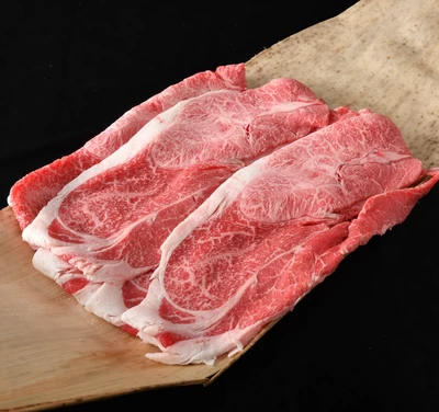 松阪牛 すき焼き肉／焼肉用 スライス肉 【肩】