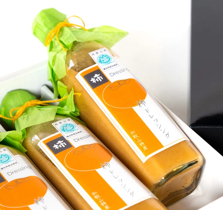 柿ドレッシング　レギュラーボトル
