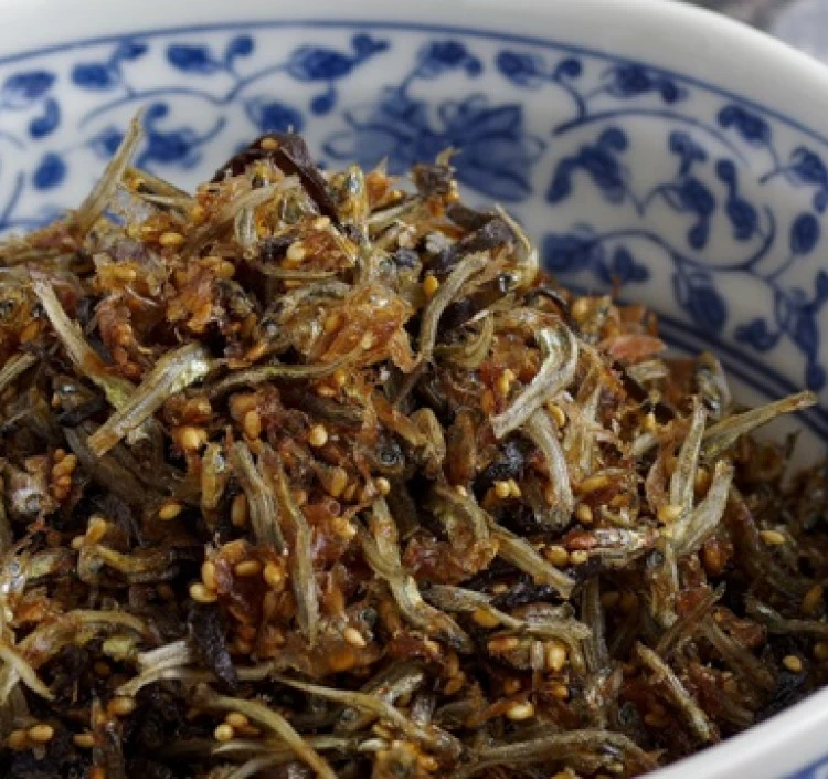 佐世保産 食べるいりこ使用　簡単佃煮セット　3袋入各180g