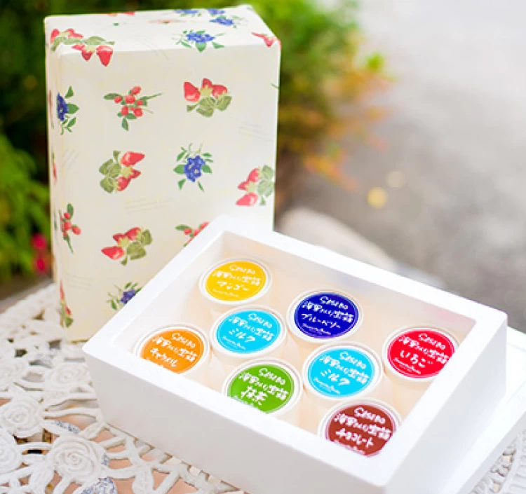 海軍さんの宝箱ジェラート