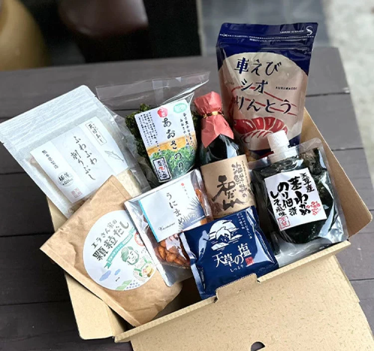 海鮮蔵オススメギフトセット『満足セット』＞｜海苔・海藻をお取り寄せ