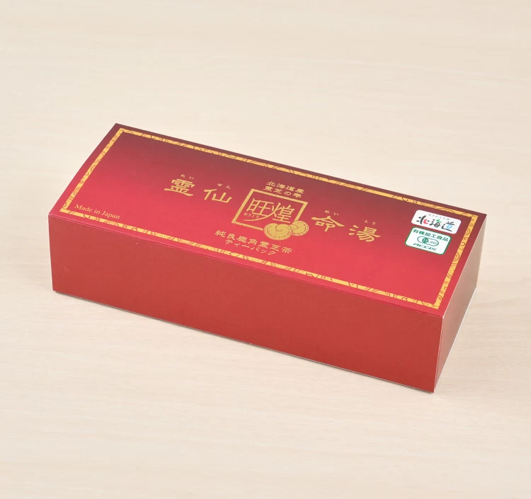 霊仙命湯 鹿角霊芝茶 ティーパック30包入 化粧箱