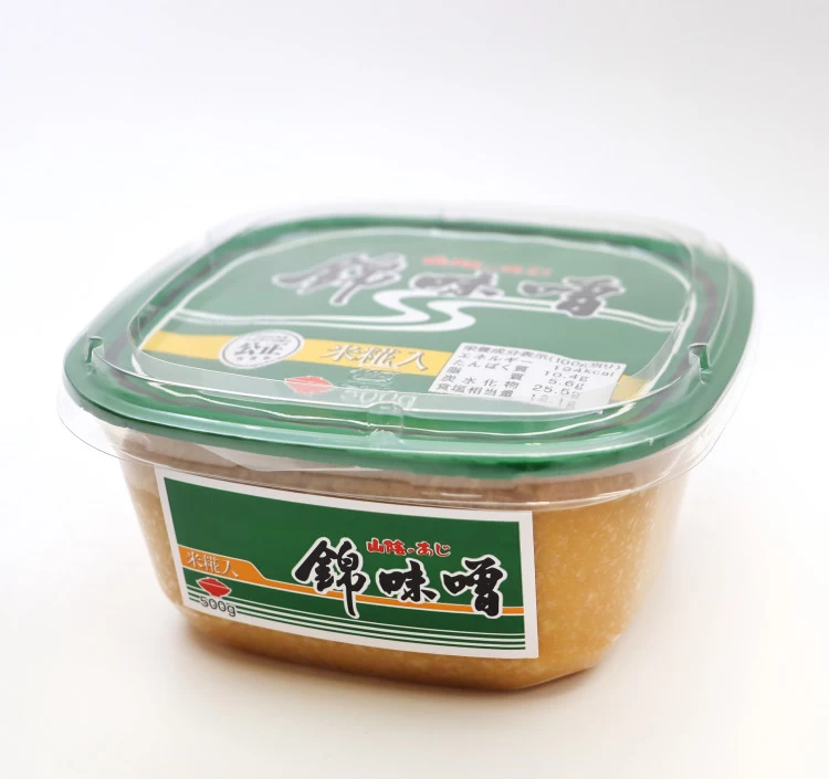 錦味噌の定番商品「錦味噌　米糀入 500g」