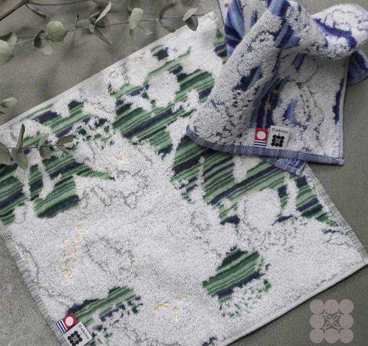 万緑 ハンカチ／Banryoku handkerchief