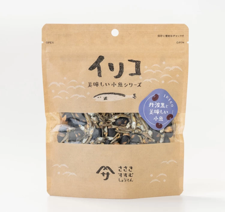 丹波黒と美味しい小魚 80g