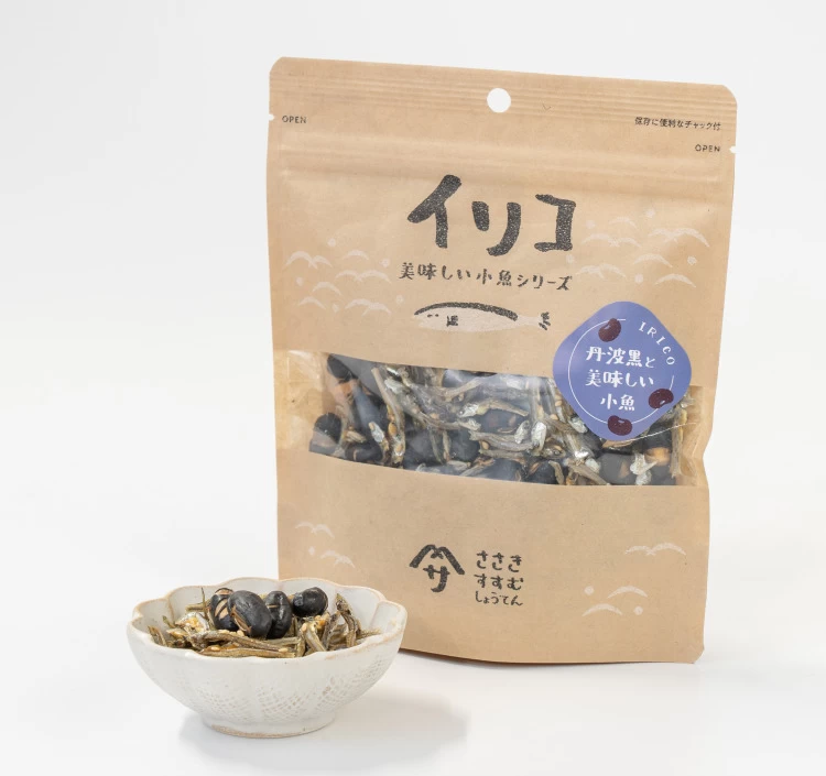 丹波黒と美味しい小魚 80g