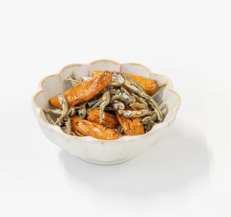 ひび辛大柿と伊吹の小魚　100ｇ