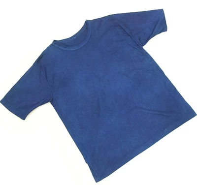 藍染メンズTシャツ(縹色)