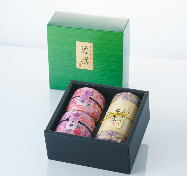 煎茶　土倉　詰合せ＞｜日本茶をお取り寄せ・通販するなら【旅色】　お茶ギフト「風雅伝承30」玉露　かぶせ