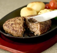 ソースのいらない大田原産黒毛和牛ハンバーグステーキ ５個セット サムネイル