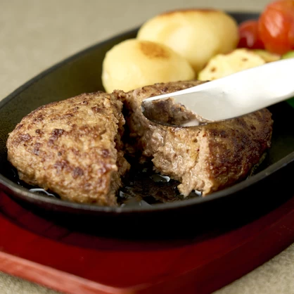 ソースのいらない大田原産黒毛和牛ハンバーグステーキ 4個セット