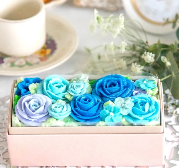 あんフラワーケーキクリアBOX