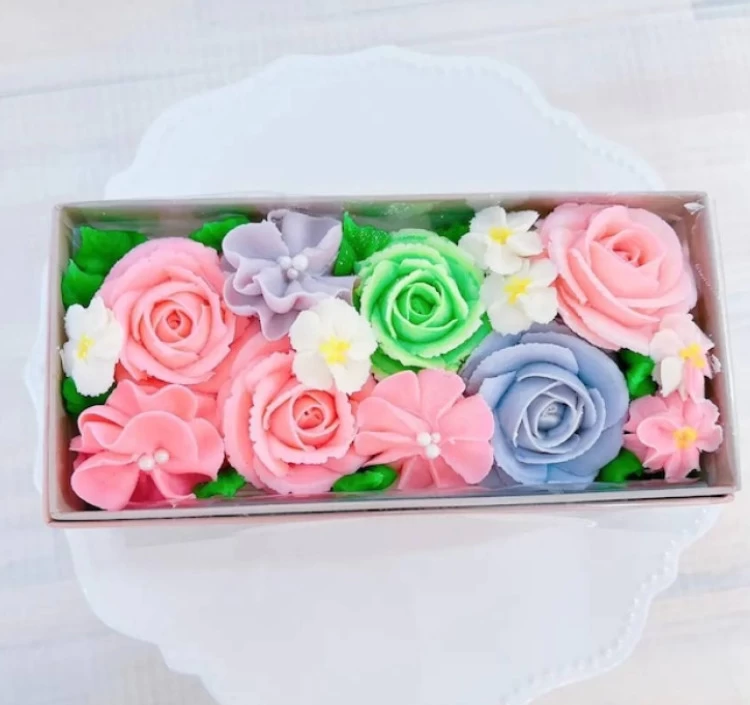 あんフラワーケーキクリアBOX