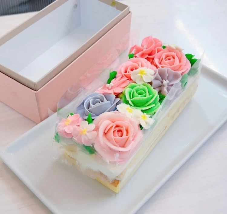 あんフラワーケーキクリアBOX
