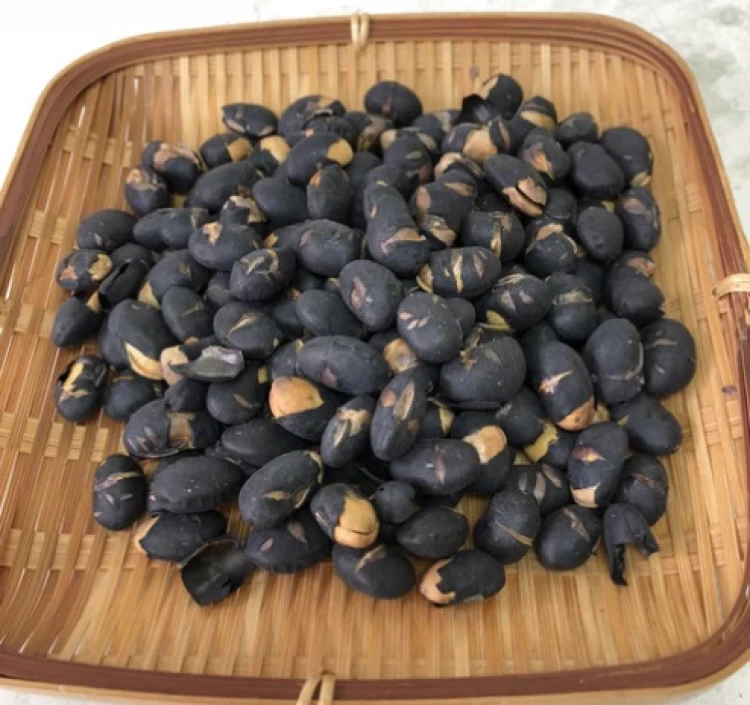 豆菓子 丹波黒豆 いり豆 大袋 300g チャック袋タイプ