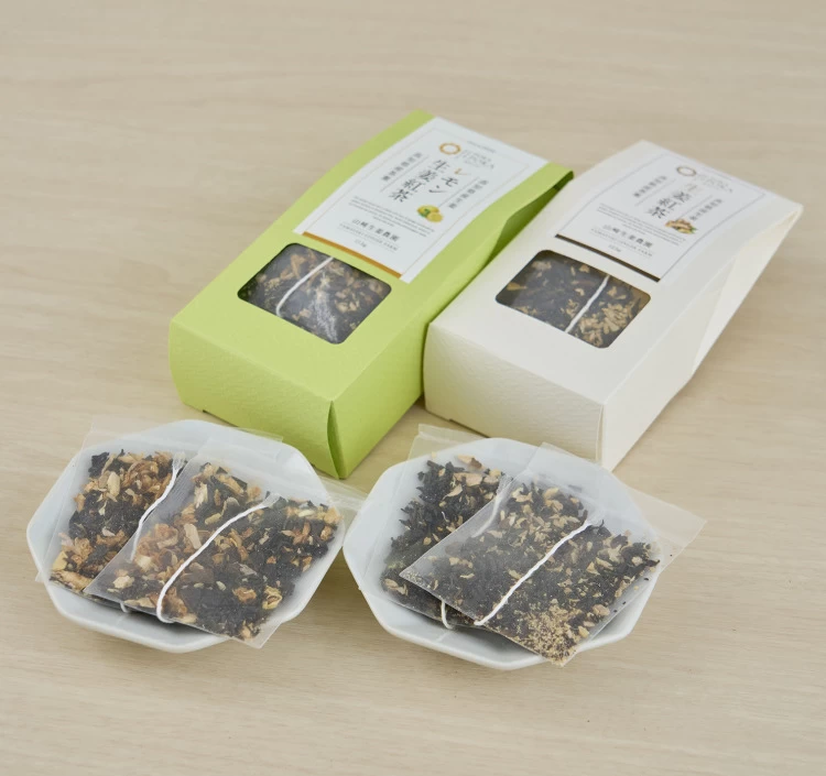 あっさりとした和紅茶と生姜の辛味のマリアージュ