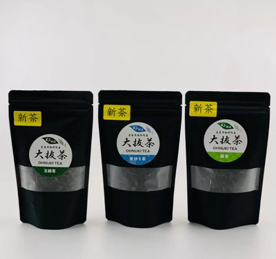 物部「大抜茶」復活の会　新茶3種セレクション