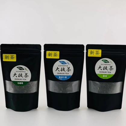物部「大抜茶」復活の会　新茶3種セレクション