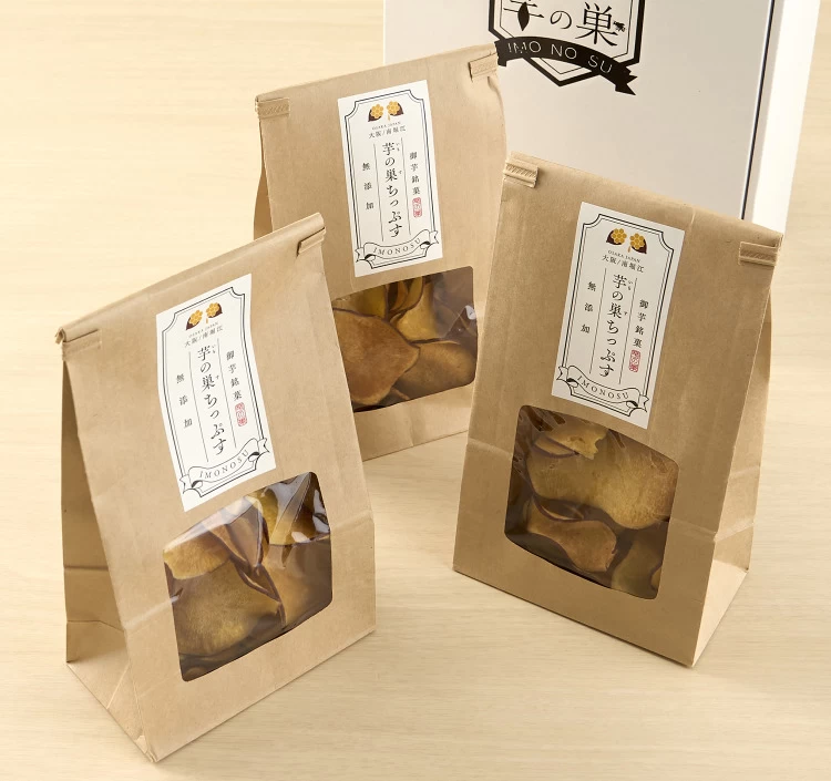 【無添加】芋の巣ちっぷす　70G×3個