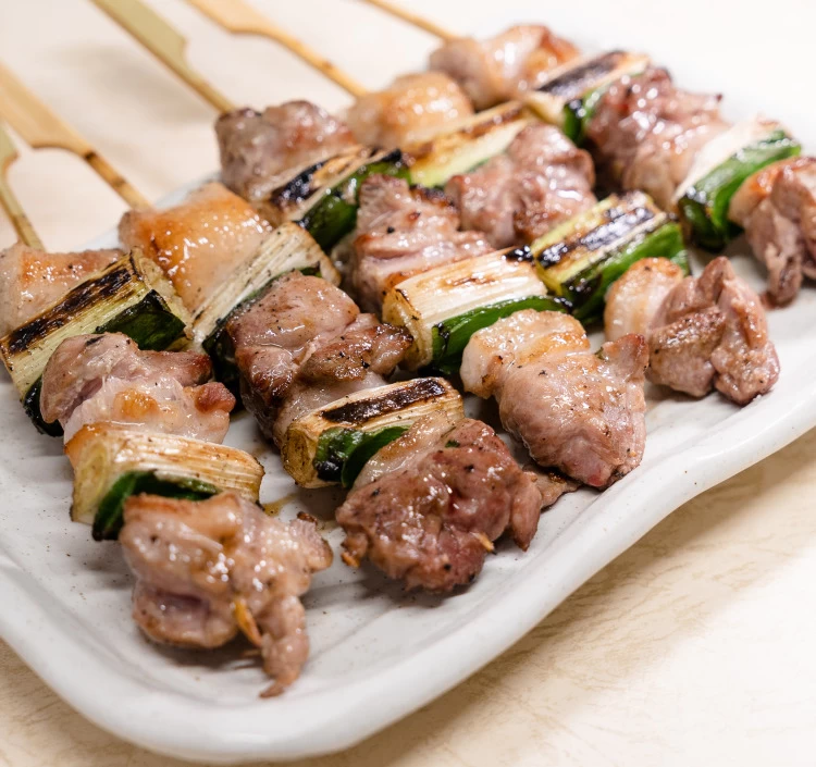 炭火焼 鴨ねぎ(塩)5本