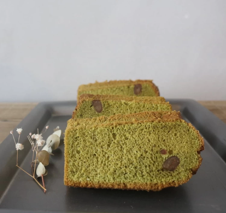 米粉シフォンケーキ　ホール　（有機抹茶クラシック）