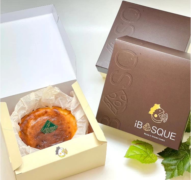 【ホール】茨木バスクチーズケーキ「プレーン」:φ12cm