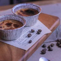 【カップ】バスクチーズケーキ「カフェオレ」：φ8cm サムネイル