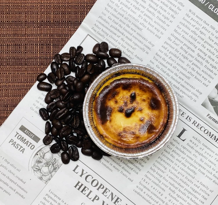 【カップ】バスクチーズケーキ「カフェオレ」:φ8cm